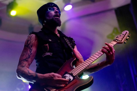 Mike Stone, guitarist of Queensrÿche, live on The Origins Tour EU/UK 2025 at Metropol Berlin on