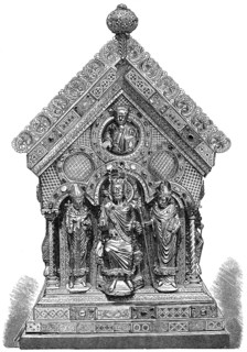 The Karlsschrein or Shrine of Charlemagne, Aachen Cathedral, Aachen, Germany, der Karlsschrein im