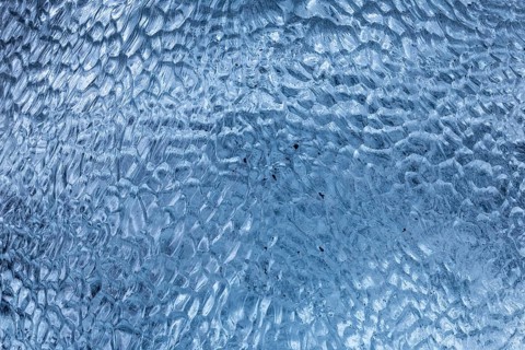Glacier ice, detail, winter, Diamond Beach (Breiðamerkursandur) at Jökusalorn, Iceland, Scandinavia