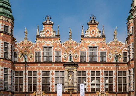 Mannerist Great Armoury, Old Arsenal, Gdansk, Gdansk, Poland