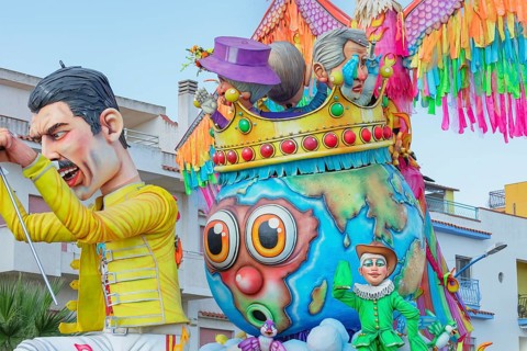 Carnival, Sciacca, Agrigento district, Sicily, Italy
