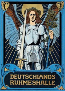 Book title, The German hall of fame, c. 1910, Buchtitel, Deutschlands Ruhmeshalle, ca. 1910