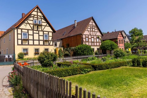 Dorfkern Radebeul Zitschewig, Zitschewig, Saxony, Germany