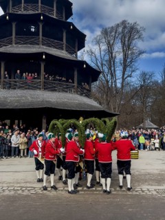 Schaeffler dance in 2026 in the English Garden, behind the Chinese Tower. The event takes place