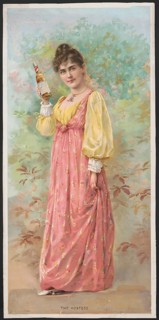 Advertising poster, beverage advertisement, advertising lithograph of Anheuser-bush Brewing Co.