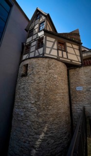 Former town tower, Türmle, Old Town, Heidenheim an der Brenz, Baden-Württemberg, Germany