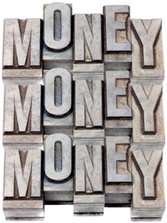 Hot metal printing setting, old letters made of lead for letterpress printing, Lettern aus dem