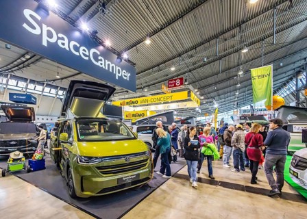 Caravan — Motor — Tourism trade fair in Stuttgart. According to the exhibition organizer, CMT is