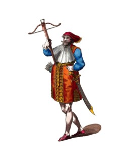 Historical clothing, fashion over time, An old traditional costume of a nobleman from Friesland