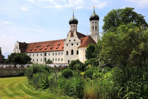 Benediktbeuern Abbey, former Benedictine Abbey, today a branch of the Salesians of Don Bosco,