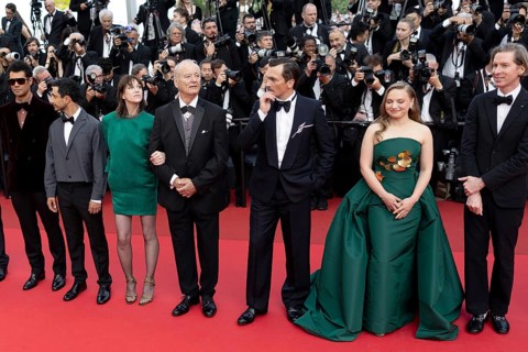 Cannes, France - 18.5.2024: Roman Coppola, Richard Ayoade, Michael Cera, Riz Ahmed, Benicio del