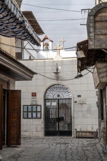 Damascus, Syria. December 10th 2025. St. Hanania Church, known as the House of Saint Ananias, an