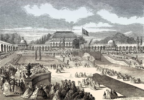 Distribution of awards, Great London Exposition, 1862, London, United Kingdom