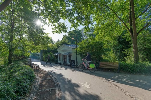Wallanlagen Bremen, municipal park, green area, historic park, fortifications, city fortifications,
