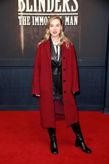 Anna Herrmann - Berlin Premiere Peaky Blinders - The Immortal Man, Cinema International, Berlin, 12