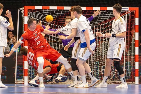 09.04.04.2024, 2nd HBL, German Handball League, Matchday 28) : Eulen Ludwigshafen against TSV