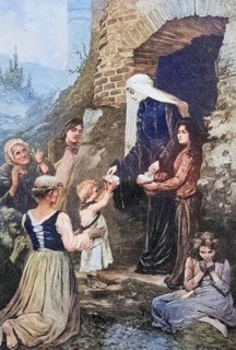 Saint Elizabeth of Thuringia, also known as Elizabeth of Hungary, a saint of the Catholic Church