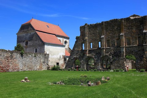 Former Cistercian monastery Carta, Kerz, founded in the 12th century by Cistercian monks and is one