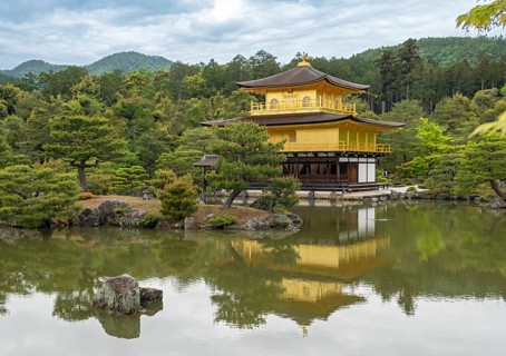Kinkaku-ji, Temple of the Golden Pavilion, Kyoto, Japan