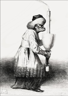 Caricature on Marshal Soult by Honoré-Victorin Daumier