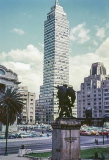 Latin American skyscraper, Ciudad de México, Mexico City, CDMX, Mexico around 1961