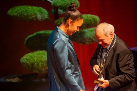 Rose garden Mannheim: Award Night 2024 / Rhine-Neckar Sport Award. Picture: Klaus Schlappner