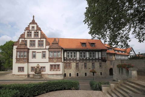 Abbey, Renaissance, Bad Gandersheim, Lower Saxony, Germany