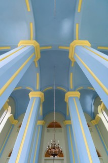 Restored Choral Synagogue, built from 1842-1865, Drochobych, Ukraine