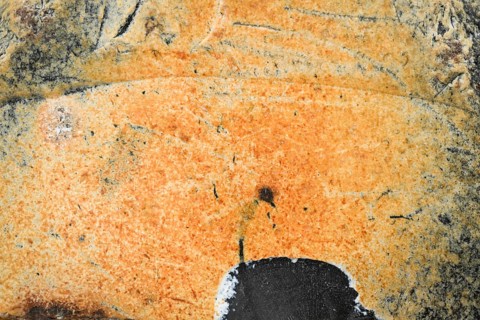 Surface, stone, abstract, sand structures created by wind, sand waves, beach grass, Houvig beach,