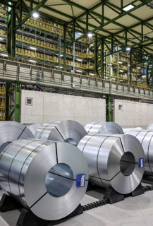 Dortmund, North Rhine-Westphalia, Germany, ThyssenKrupp Steel, FBA 10 hot-dip galvanising line 10,