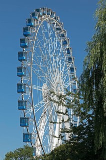 Ferris wheel, Hanse Sail, Warnemünde, Rostock, Mecklenburg-Western Pomerania, Germany