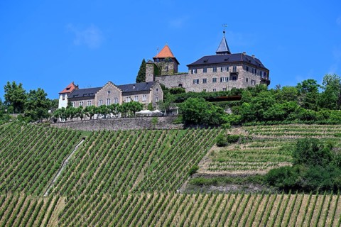 Eberstein Castle, near Weisenbach, Murgtal, Rastatt district, Northern Black Forest,