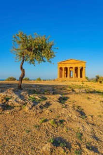 Concordia temple, Valley of Temples, Agrigento, Sicily, Italy