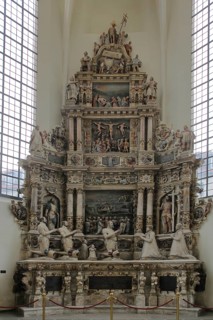 Epitaph built in 1598 with Duke John Frederick II the Middle by sculptor Nikolaus Bergner,