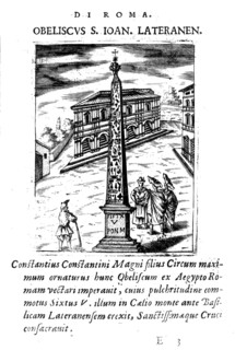 Obeliscus S. Ioan Lateranen, Lateran Obelisk, an Egyptian obelisk in Rome, Italy, Historical,