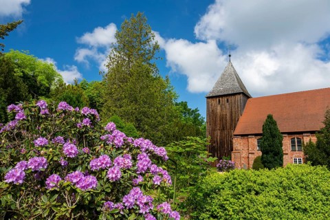 Seamen's Church in Prerow, Fischland, Darß, Zingst, Prerow, Mecklenburg-Western Pomerania, Germany