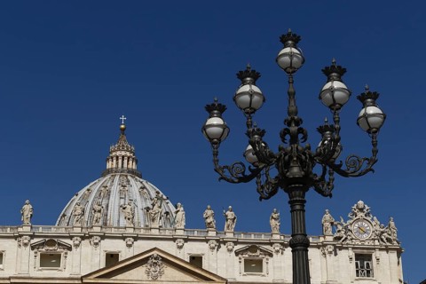 St Peter's Basilica, San Pietro in Vaticano, Basilica of St Peter in the Vatican, Rome, Italy