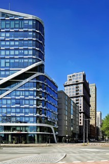 400 Beethovenstraat NautaDutilh office building by UN studio, Zuidas financial district, Amsterdam,