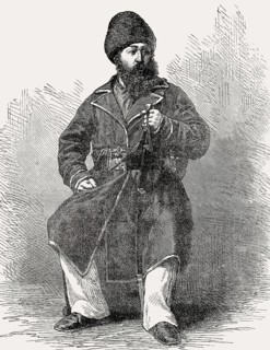 Sher Ali, 1825-1879, Amir of Afghanistan, From British Battles on Land and Sea, by James Grant