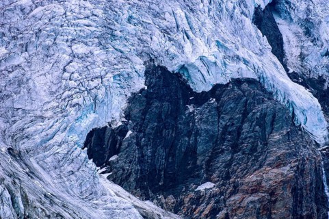 Pasterze, glacier, Hohe Tauern National Park, Grossglockner, Heiligenblut, Carinthia, Austria
