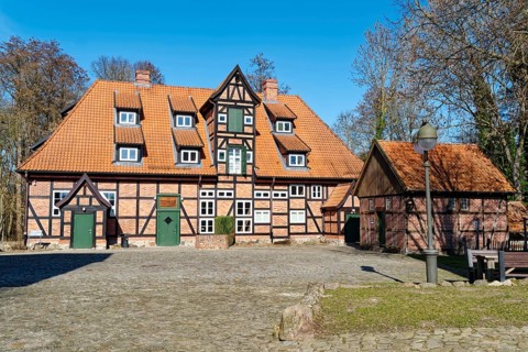 Bodenteich Castle is a former moated castle from the 13th century. The preserved and restored