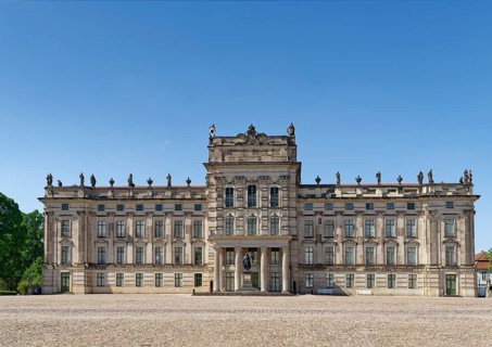 Ludwigslust Palace, a classicist three-winged complex, is a former residence of the Dukes and Grand