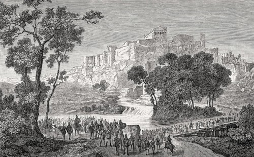 Veii or Veius, an ancient Etruscan city near Rome, Italy