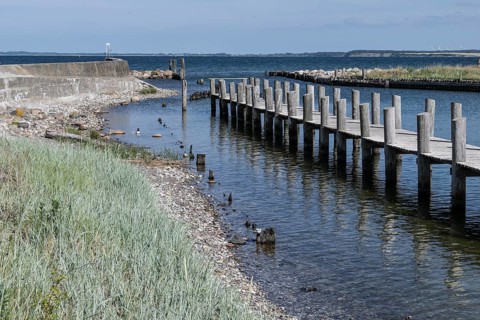 Old pier, Hohwacht, Schleswig-Holstein, Germany