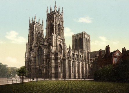 York Minster, Cathedral and Metropolitical Church of Saint Peter in York, is the largest medieval