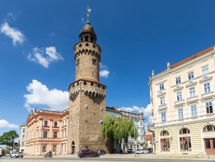 Reichenbacher Tor and Demianiplatz, Görlitz, Saxony, Germany