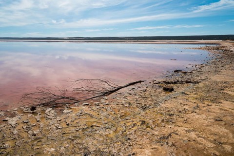 Australia, Western Australia, salt lakes, vastness, longing, reflection, reflection, mirrored,