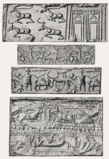 Old Babylonian cylinder seals, Mesopotamia