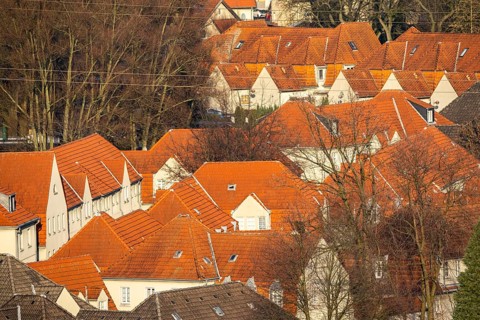 Schüngelberg housing estate, former colliery housing estate, Schüngelbergsiedlung mining estate,