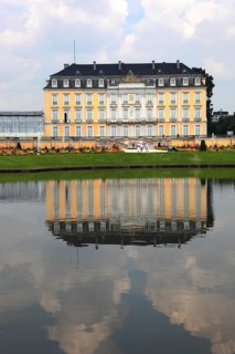 Augustusburg Castle, south side, near Brühl, Rhine-Erft district, North Rhine-Westphalia, Germany